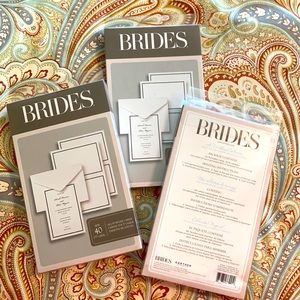 Brides All Purpose cards 40 ct. 3 boxes for a total of 120 cards.
